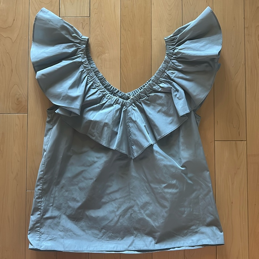 Rebecca Taylor Ruffle Top Size 4